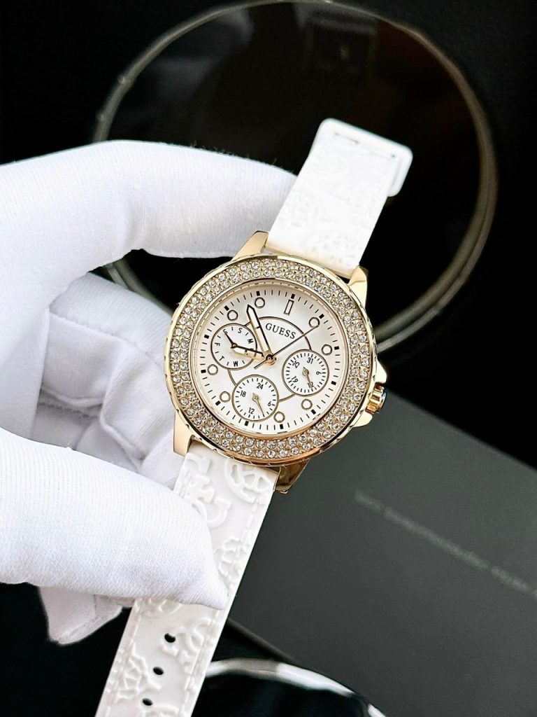 Đồng hồ nữ đính đá Guess GW0411L1 Like Auth 36mm (2)