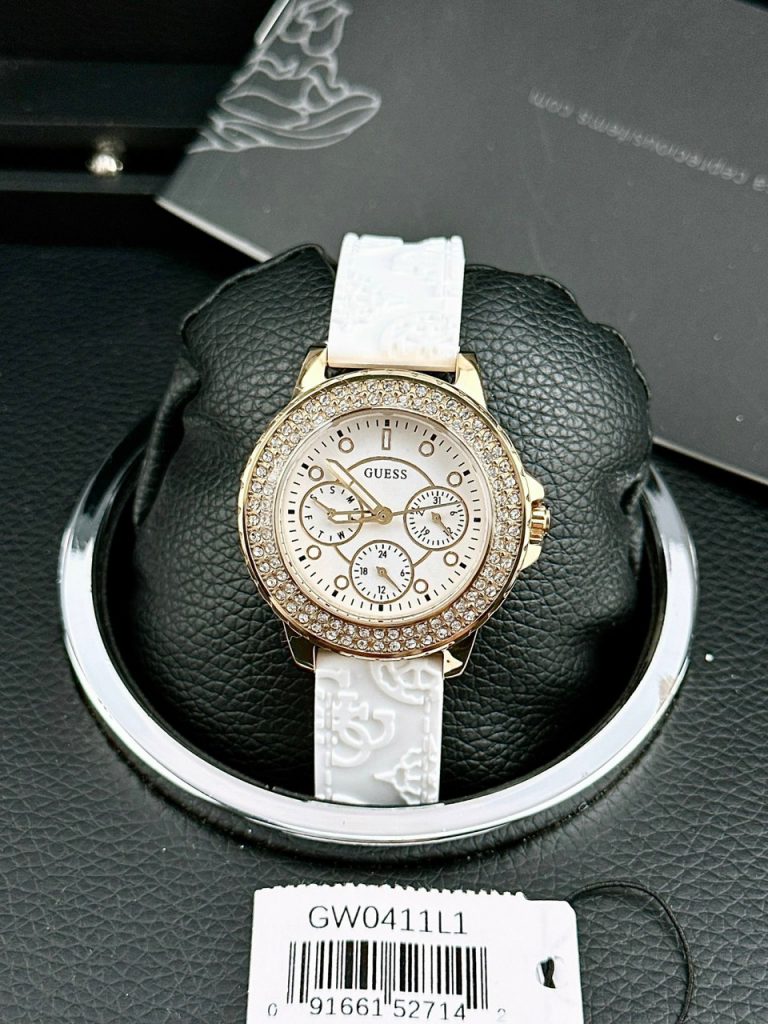 Đồng hồ nữ đính đá Guess GW0411L1 Like Auth 36mm (2)