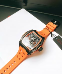 Đồng Hồ Bonest Gatti chính hãng BG5501-A2 màu cam máy cơ 45mm (2)