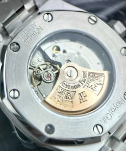Đồng hồ Audemars Piguet Fake 11 cao cấp nam mặt đen 41mm (2)