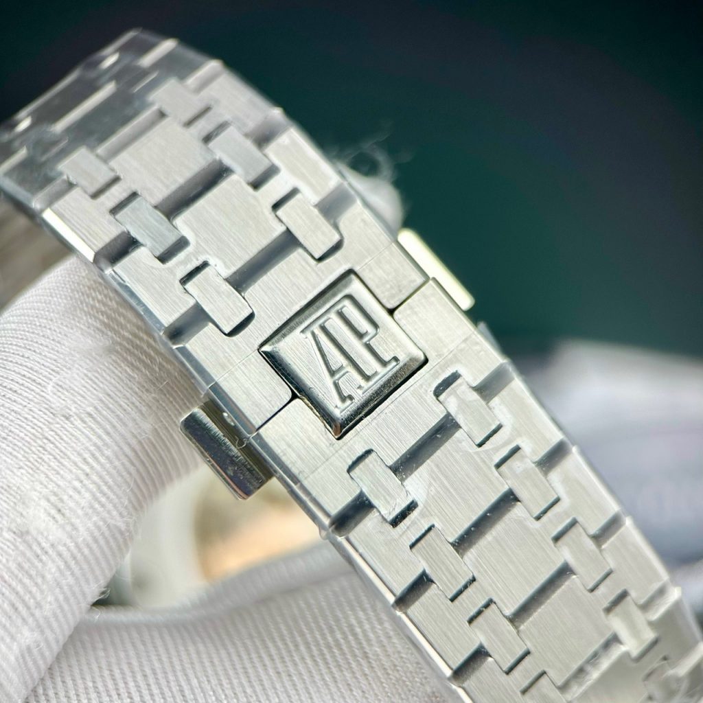 Đồng hồ Audemars Piguet Fake cao cấp máy cơ Nhật mặt xanh 41mm (2)