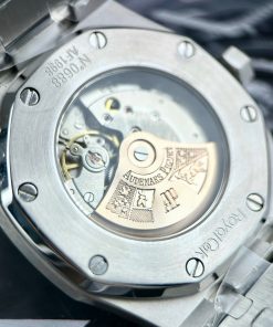 Đồng hồ Audemars Piguet Fake cao cấp máy cơ Nhật mặt xanh 41mm (2)