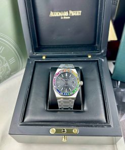 Đồng hồ Audemars Piguet Rainbow nam dây kim loại Fake cao cấp 41mm (2)