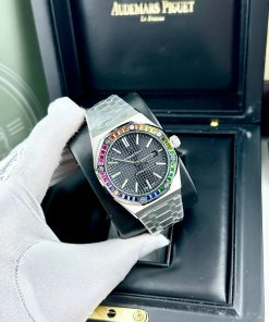 Đồng hồ Audemars Piguet Rainbow nam dây kim loại Fake cao cấp 41mm (2)