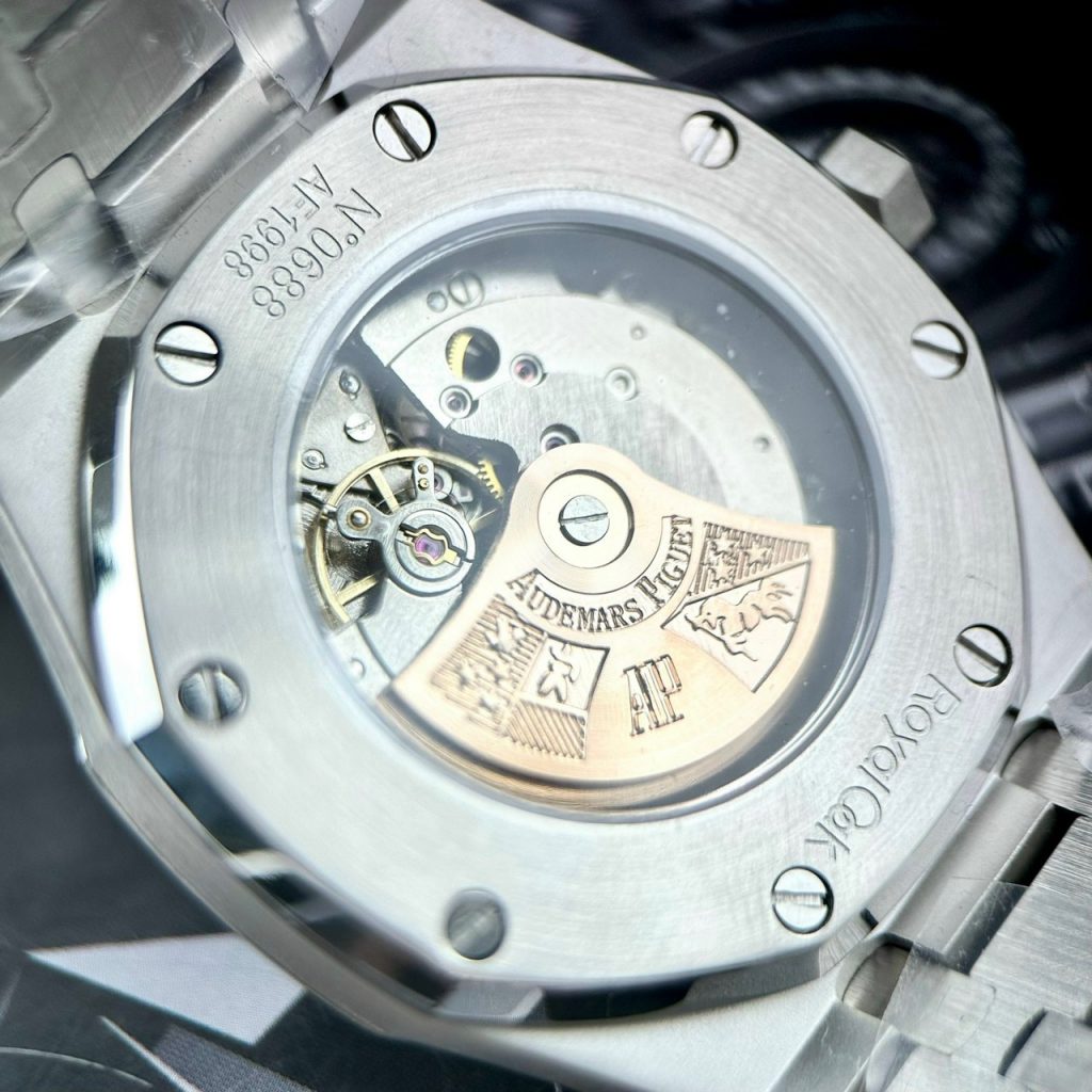 Đồng hồ Audemars Piguet Rainbow nam mặt trắng Fake 11 cao cấp 41mm (2)