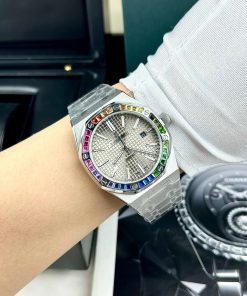 Đồng hồ Audemars Piguet Rainbow nam máy cơ Nhật Fake cao cấp 41mm (2)