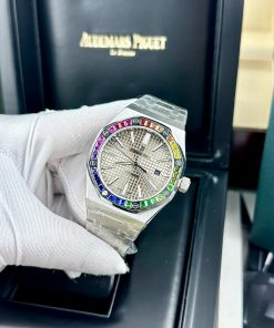 Đồng hồ Audemars Piguet Rainbow nam máy cơ Nhật Fake cao cấp 41mm (2)