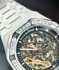 Đồng hồ Audemars Piguet Super Fake 11 nam đính đá baguette 41mm (11)