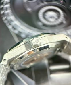 Đồng hồ Audemars Piguet nam mặt xanh đính đá Fake cao cấp 41mm (2)