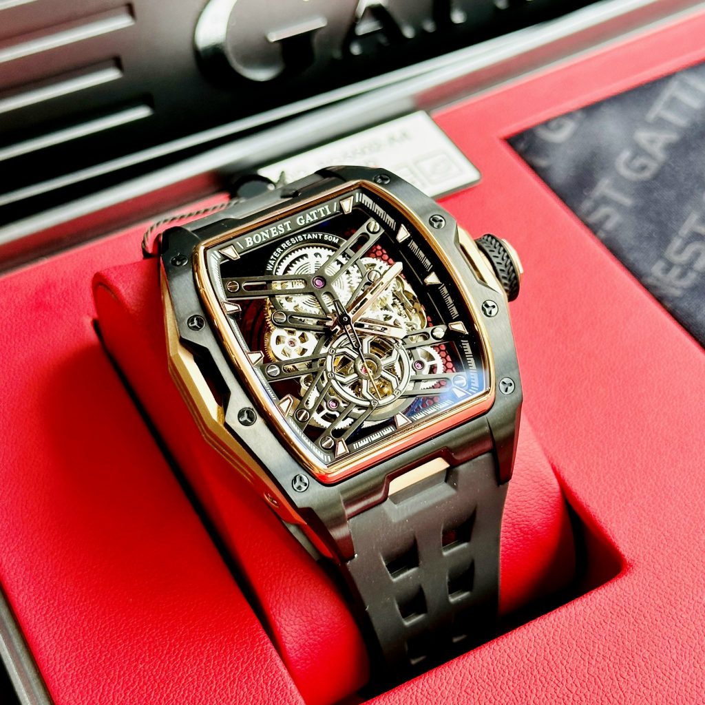 Đồng hồ Bonest Gatti BG5502-A4 chính hãng máy cơ Automatic 45mm (2)