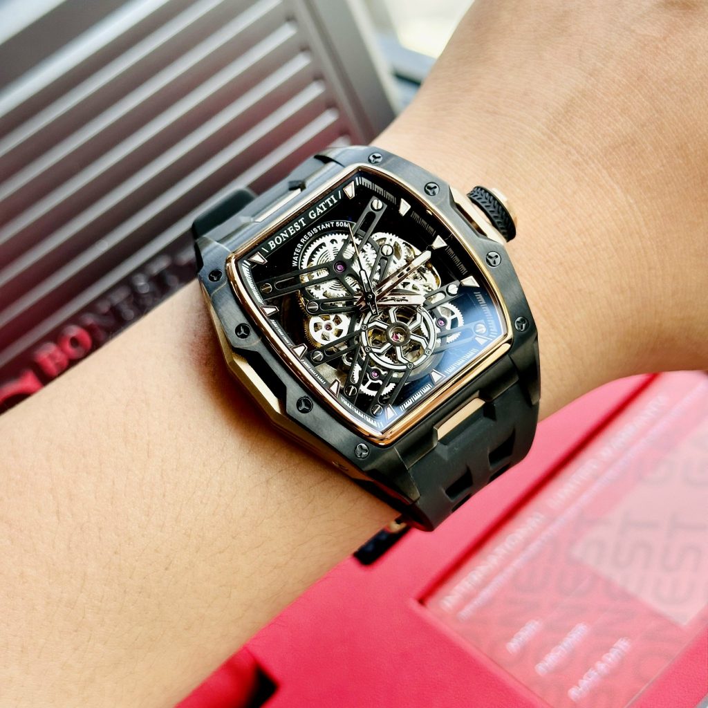 Đồng hồ Bonest Gatti BG5502-A4 chính hãng máy cơ Automatic 45mm (2)