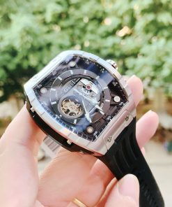 Đồng hồ Bonest Gatti BG5602-A1 nam dây cao su chính hãng 45mm (2)