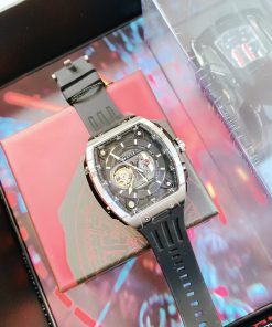 Đồng hồ Bonest Gatti BG5602-A1 nam dây cao su chính hãng 45mm (2)