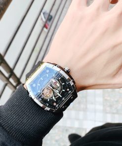 Đồng hồ Bonest Gatti BG5602-A1 nam dây cao su chính hãng 45mm (2)