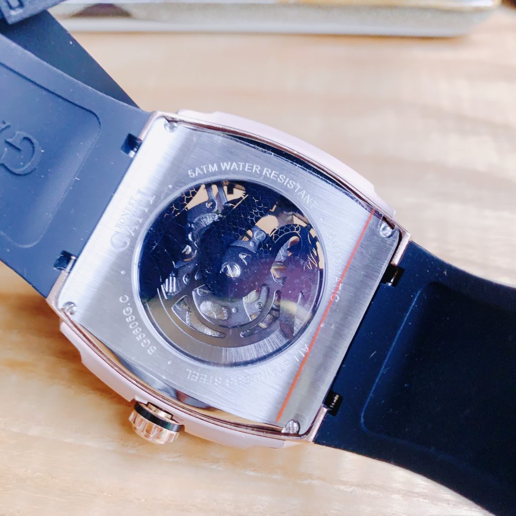 Đồng hồ Bonest Gatti BG5605-A2 rose gold chính hãng nam đính đá 45mm (2)