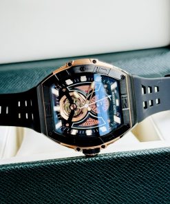 Đồng hồ Bonest Gatti BG5701-A1 chính hãng nam dây cao su 44mm (2)