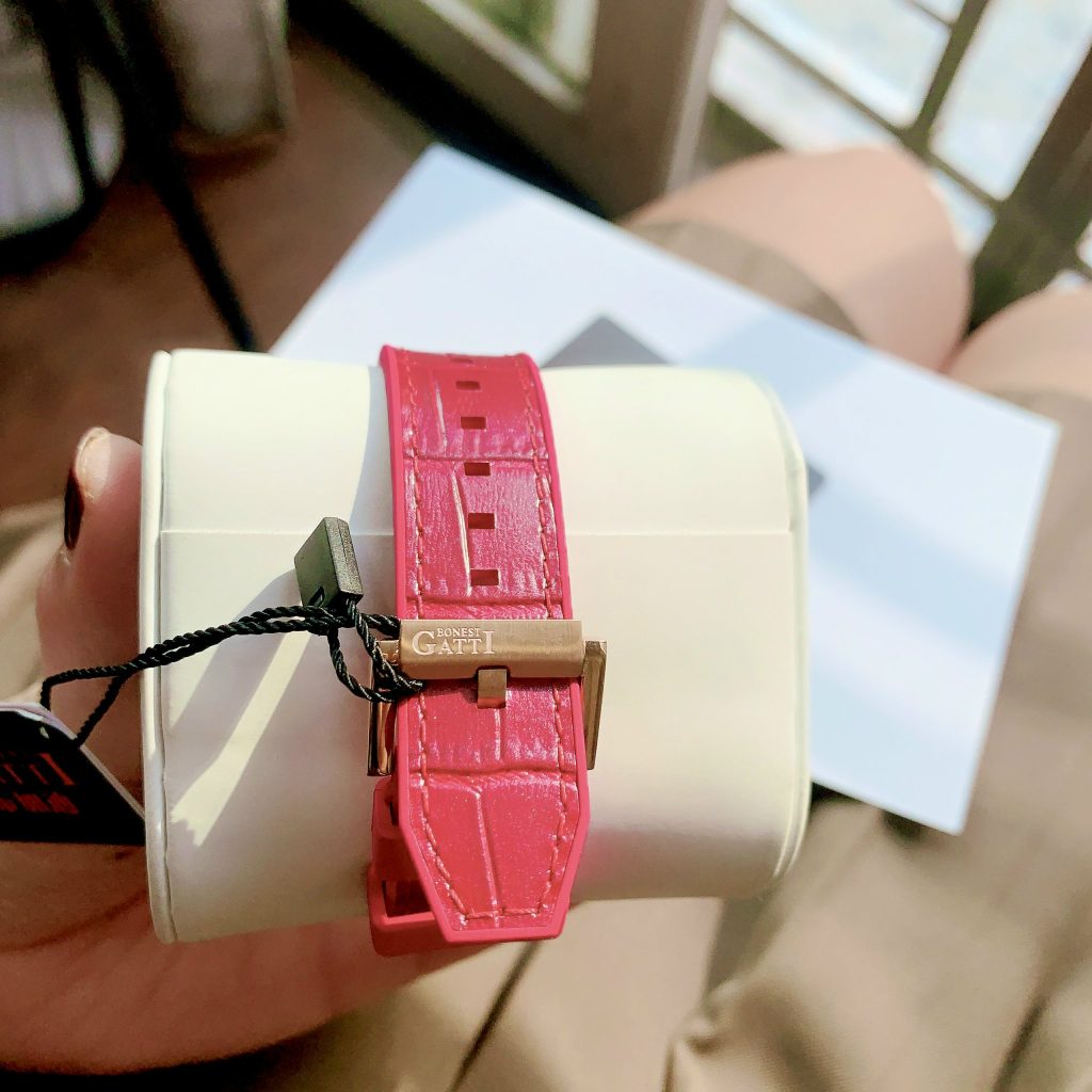 Đồng hồ Bonest Gatti BG8902-L5 rose gold nữ đính đá chính hãng 36mm (2)