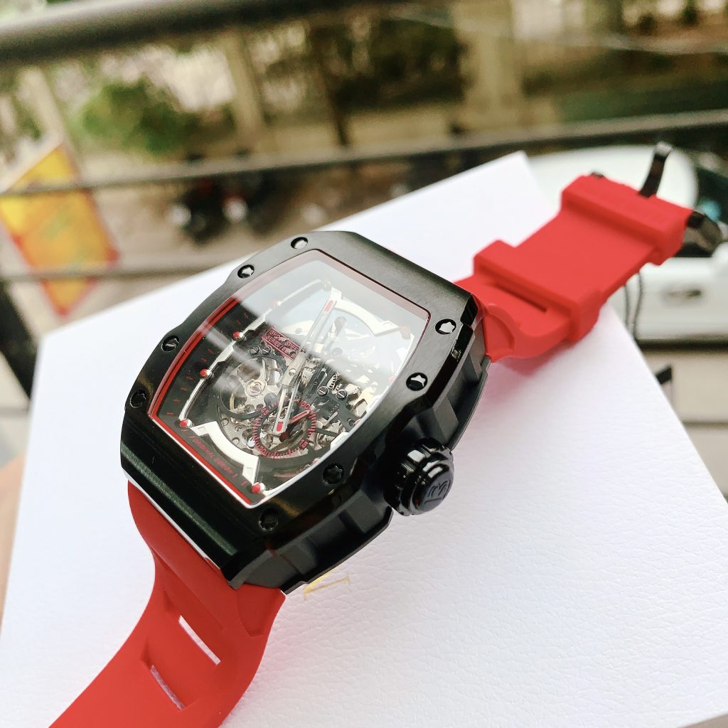 Đồng hồ Bonest Gatti BG9901-A3 nam màu đỏ chính hãng 45mm (2)