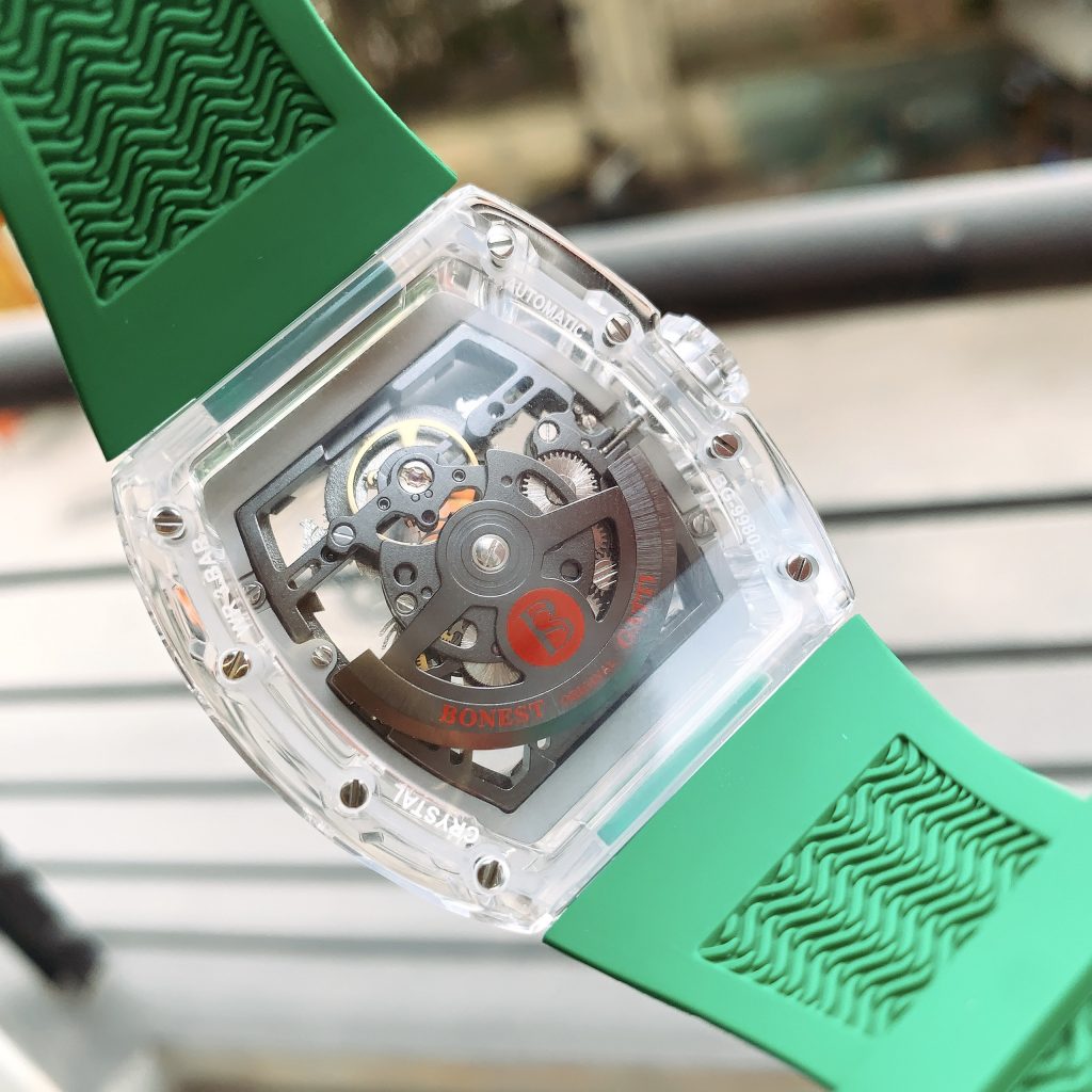 Đồng hồ Bonest Gatti BG9980 rồng xanh chính hãng nam máy cơ 45mm (2)
