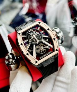 Đồng hồ Bonest Gatti Carbon BG9950-A2 rose gold nam máy cơ chính hãng 43mm (2)