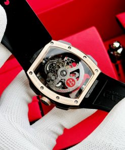 Đồng hồ Bonest Gatti Carbon BG9950-A2 rose gold nam máy cơ chính hãng 43mm (2)