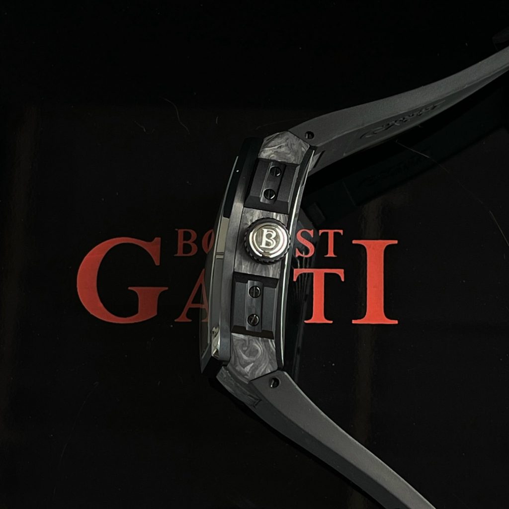 Đồng hồ Bonest Gatti Carbon chính hãng BG9950-A1 nam máy cơ Automatic 43mm (2)