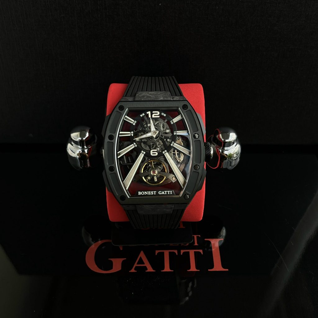 Đồng hồ Bonest Gatti Carbon chính hãng BG9950-A1 nam máy cơ Automatic 43mm (2)