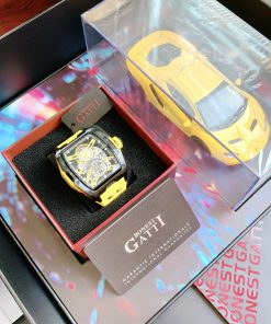 Đồng hồ Bonest Gatti Ghost BG5502-A3 nam màu vàng chính hãng 45mm (2)