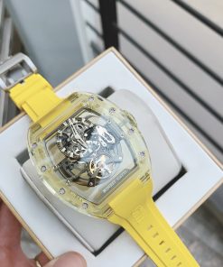 Đồng hồ Bonest Gatti Ghost chính hãng BG9960-A3 nam màu vàng 45mm (2)