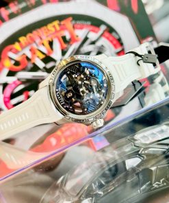 Đồng hồ Bonest Gatti King Sport BG5101-A1 nam dây cao su trắng chính hãng 43mm (2)