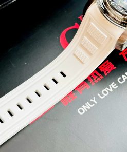 Đồng hồ Bonest Gatti King Sport BG5101-A1 nam dây cao su trắng chính hãng 43mm (2)