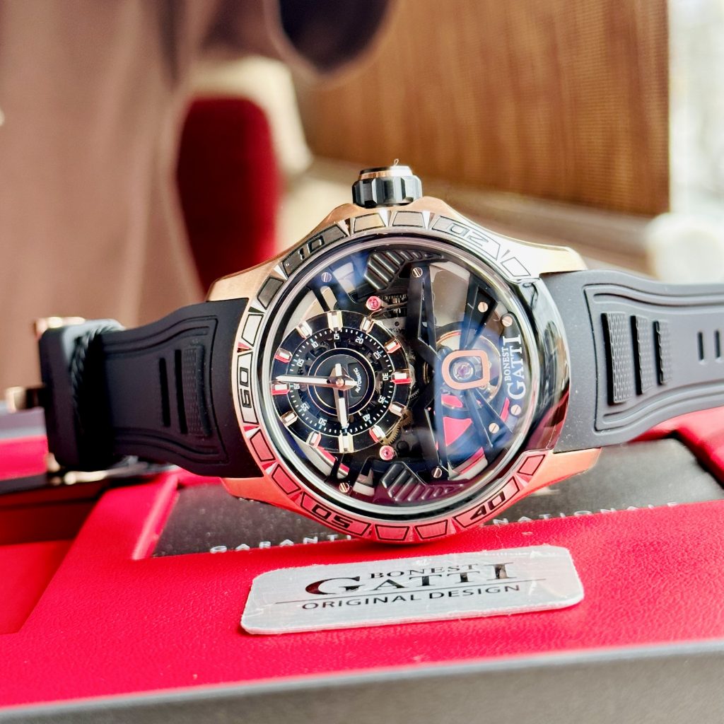 Đồng hồ Bonest Gatti King Sport BG5101-A2 chính hãng máy lộ cơ 43mm (2)