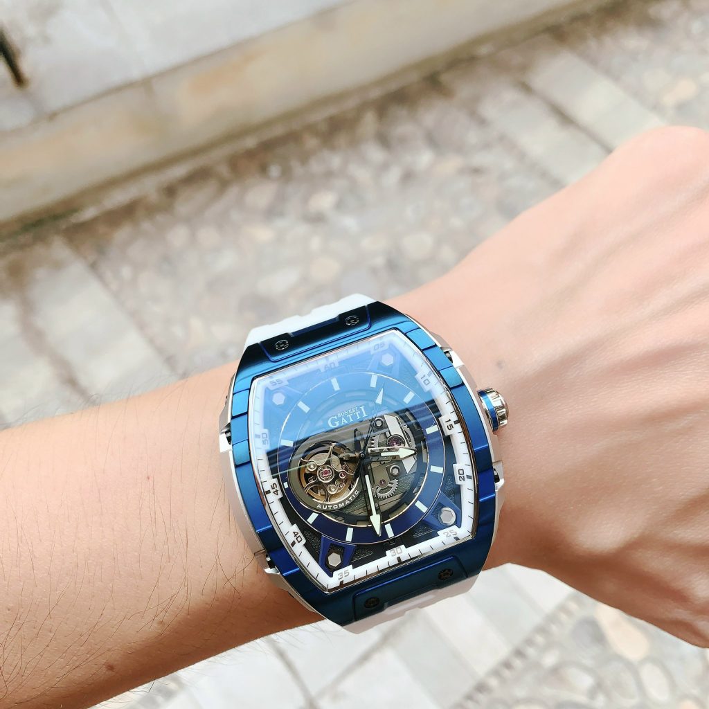 Đồng hồ Bonest Gatti King Sport BG5602-A4 nam chính hãng mặt xanh 45mm (2)