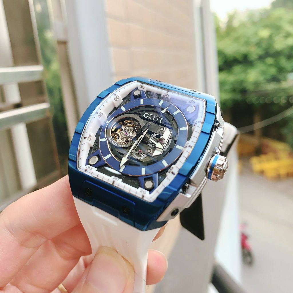 Đồng hồ Bonest Gatti King Sport BG5602-A4 nam chính hãng mặt xanh 45mm (2)