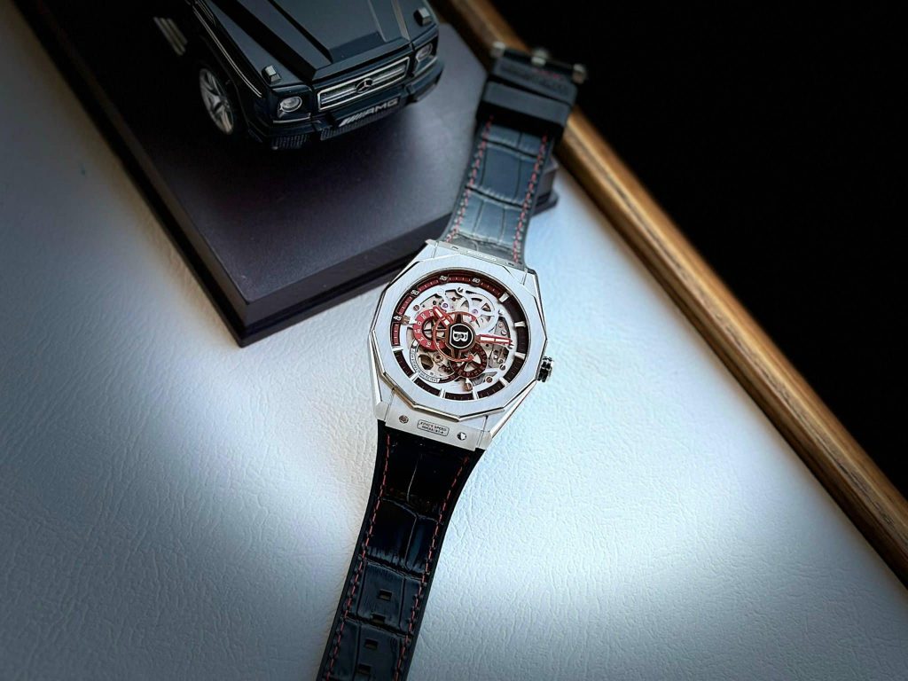 Đồng hồ Bonest Gatti Maximum Speed Red BG7601-A3 chính hãng máy cơ 45mm (2)