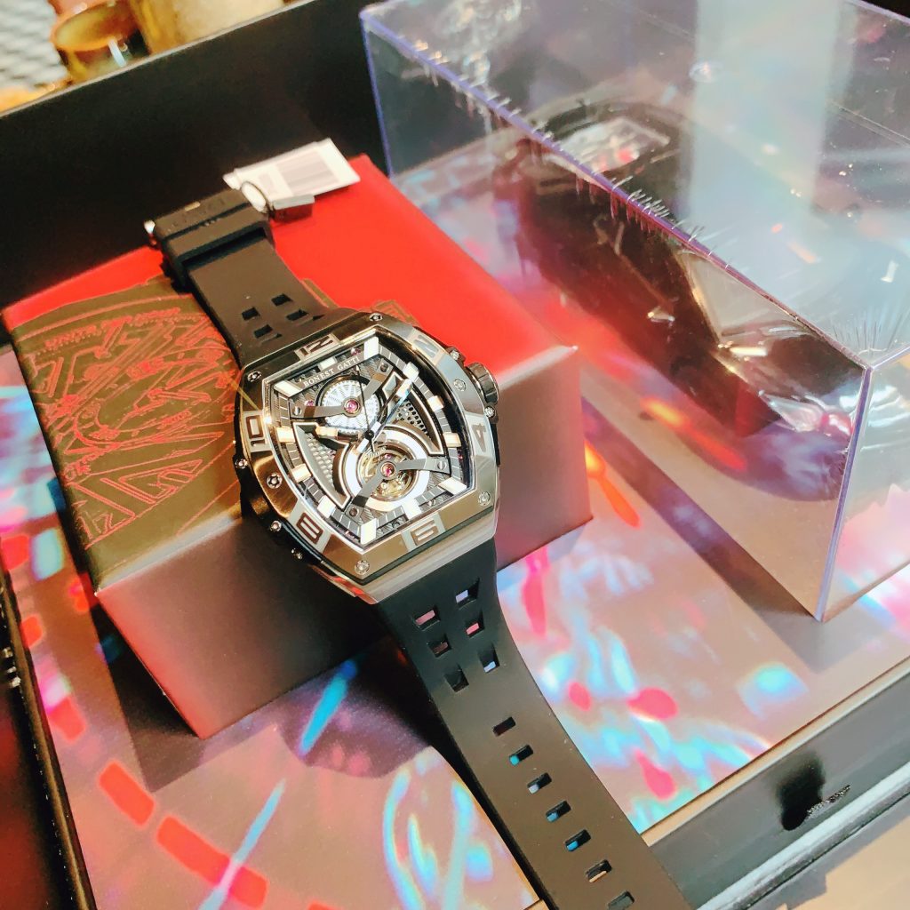 Đồng hồ Bonest Gatti Mechanical Wristwatch Luminous BG5701-A2 chính hãng 44mm (2)