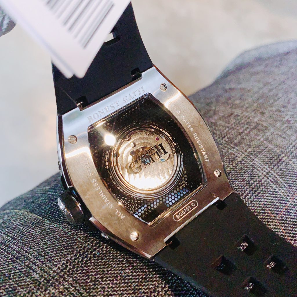 Đồng hồ Bonest Gatti Mechanical Wristwatch Luminous BG5701-A2 chính hãng 44mm (2)