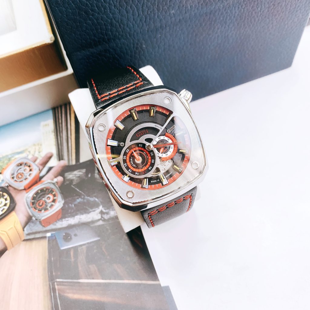 Đồng hồ Bonest Gatti Offshoe Speed chính hãng BG6601-B3 nam máy cơ 43 (2)