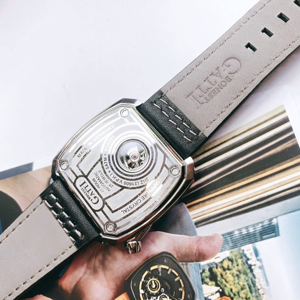 Đồng hồ Bonest Gatti Offshoe Speed chính hãng BG6601-B3 nam máy cơ 43 (2)