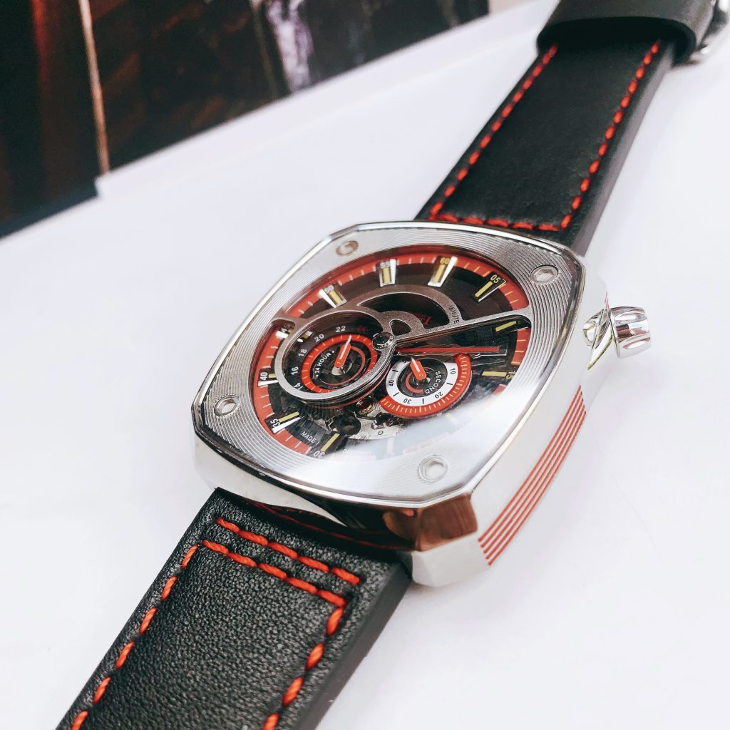 Đồng hồ Bonest Gatti Offshoe Speed chính hãng BG6601-B3 nam máy cơ 43 (2)