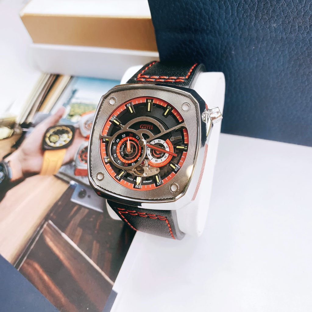 Đồng hồ Bonest Gatti Offshoe Speed chính hãng BG6601-B3 nam máy cơ 43 (2)