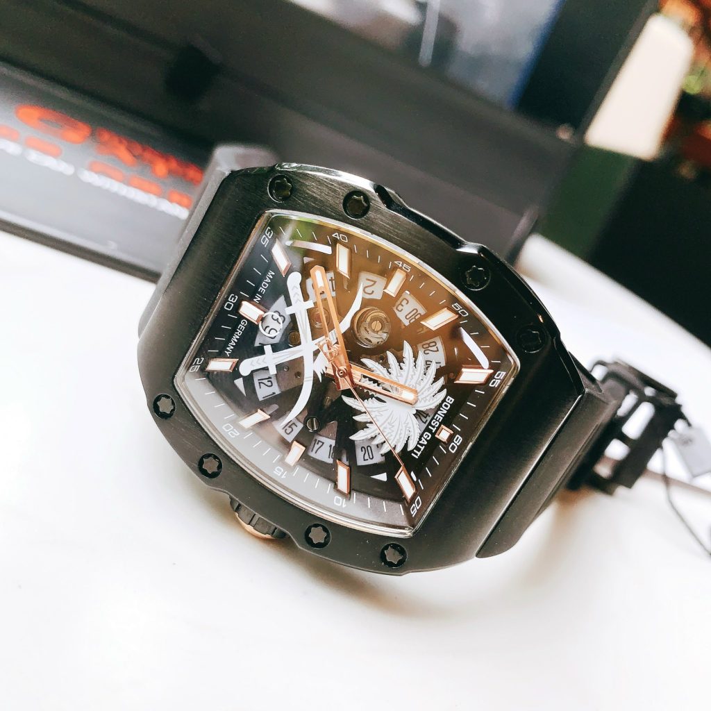 Đồng hồ Bonest Gatti Palm Tree chính hãng BG9904-A2 nam máy cơ 45mm (2)