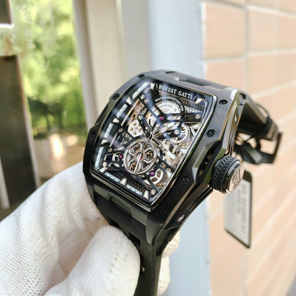 Đồng hồ Bonest Gatti chính hãng BG5502-A1 nam máy cơ Automatic 45mm (2)