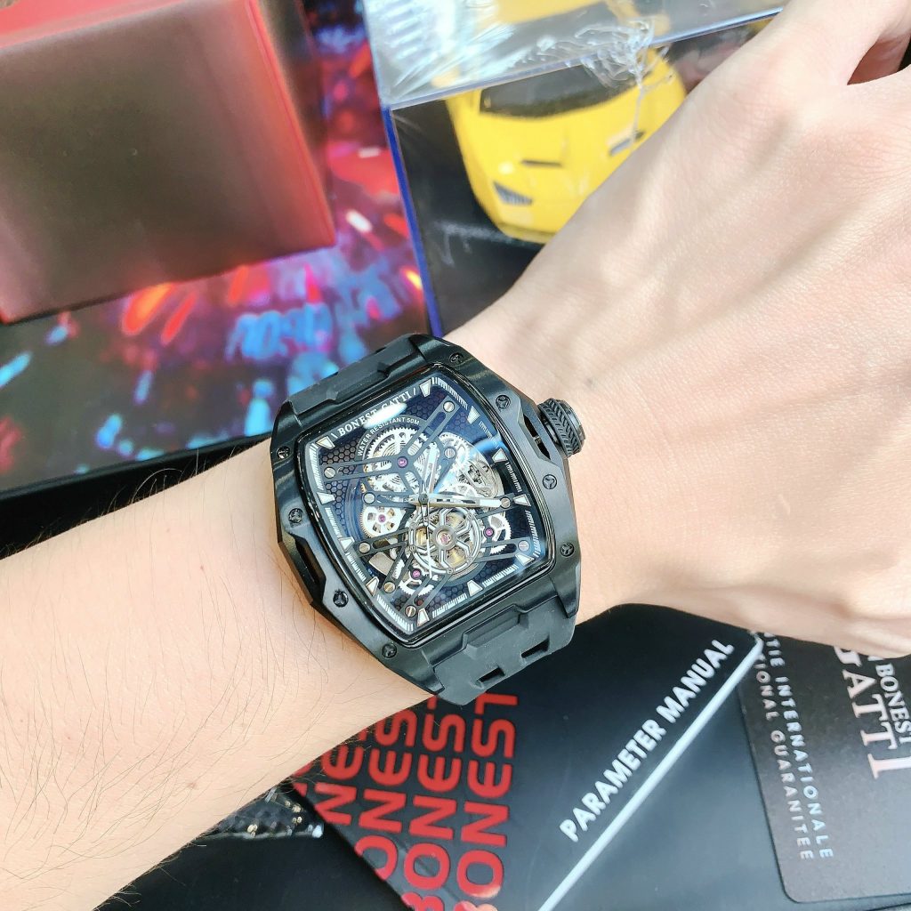 Đồng hồ Bonest Gatti chính hãng BG5502-A1 nam máy cơ Automatic 45mm (2)