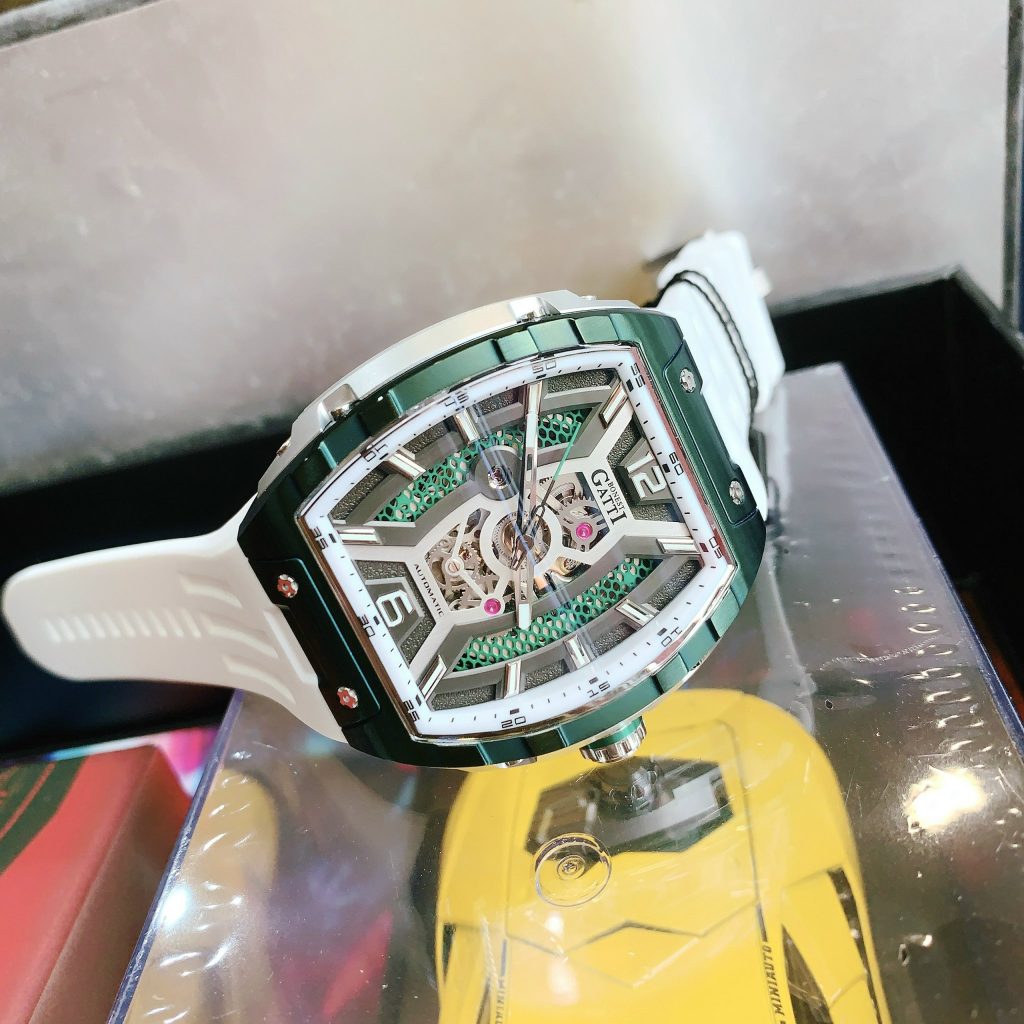 Đồng hồ Bonest Gatti chính hãng BG5601-A3 nam mặt xanh 45mm (2)