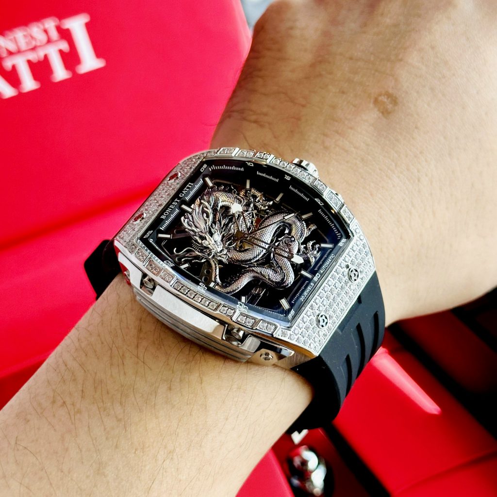 Đồng hồ Bonest Gatti chính hãng BG5605 rồng châu âu 45mm (2)