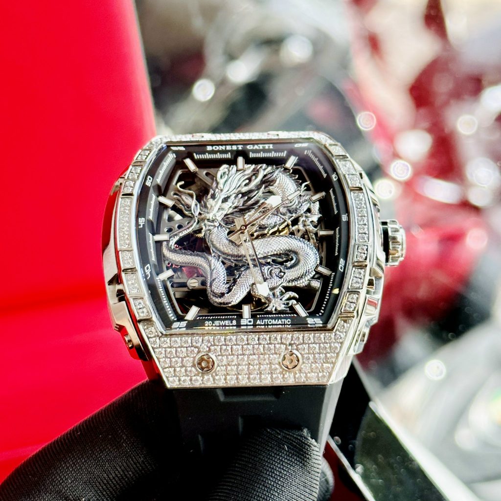 Đồng hồ Bonest Gatti chính hãng BG5605 rồng châu âu 45mm (2)