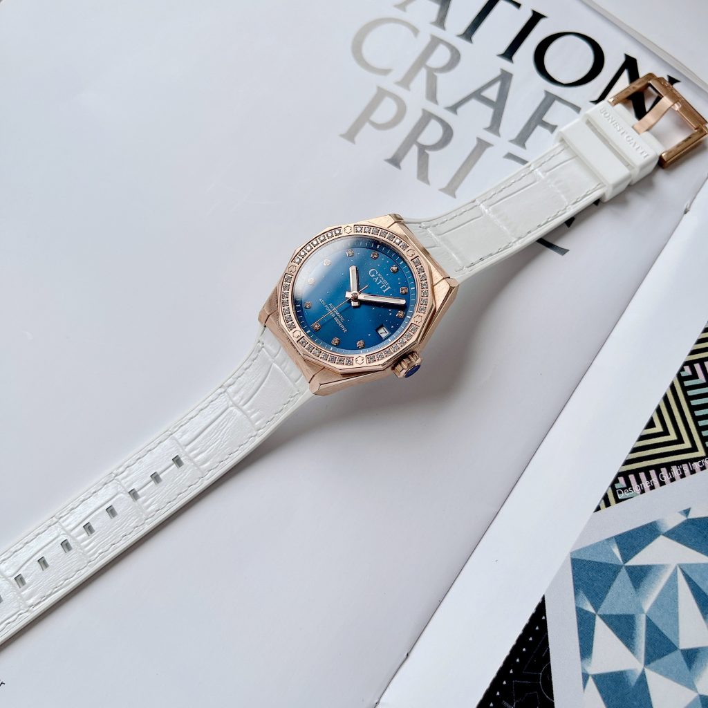 Đồng hồ Bonest Gatti chính hãng BG8902-L1 nữ mặt xanh Galaxy 36mm (2)