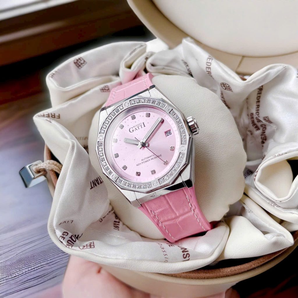 Đồng hồ Bonest Gatti chính hãng BG8902-L2 mặt Galaxy màu hồng 36mm (2)