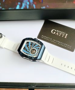 Đồng hồ Bonest Gatti chính hãng BG9902-A1 nam mặt lốc xoáy 44mm (2)